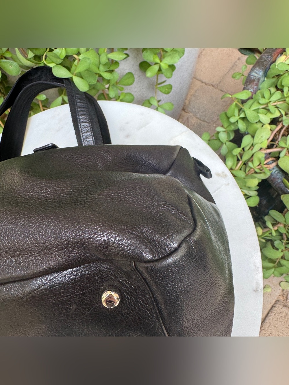 Yves Saint Laurent Studded Vintage Rive Gauche Satchel - Picture 14 of 16
